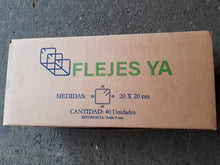 Cargar imagen en el visor de la galería, ¡FLEJES YA! Caja por 40 Flejes de 20x20 de 9 mm